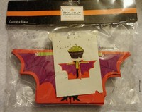 6 Halloween Cupcake Stands Cardboard Reusable Party Decor Vampire Tablescape Bat 6 Halloween Cupcake Stands Cardboard Reusable Party Decor Vampire Tablescape Bat