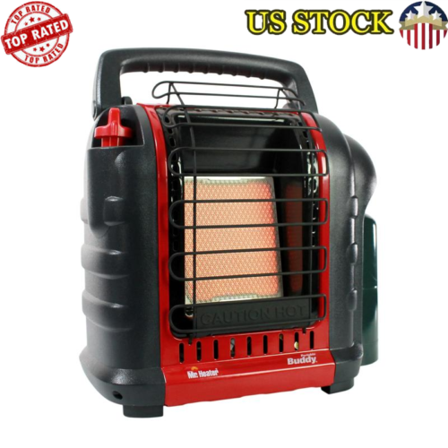 Portable Propane Radiant Heater 9000 BTU Indoor Outdoor Camping Safe Heater New
