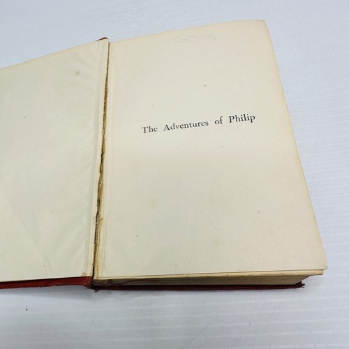 The Adventures Of Philip By William Makepeace Thackeray Hardcover Book Vintage - Picture 8 of 16