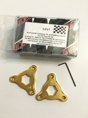 REGLER FEDERVORSPANNUNG GABEL KAWASAKI SUZUKI YAMAHA - 4RACING GF17 GOLD
