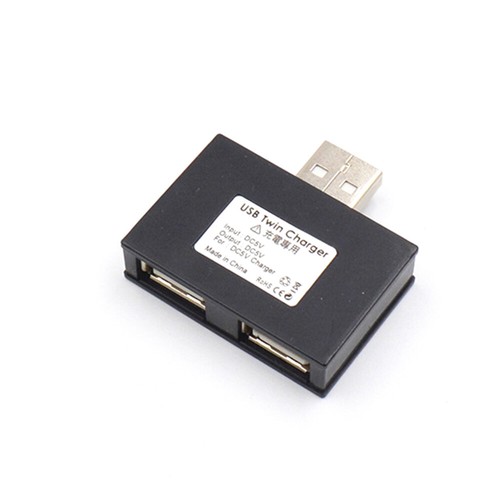 micro USB Splitter USB a 2 porte Adattatore multiporta Hub caricatore USB - Bild 8 von 10