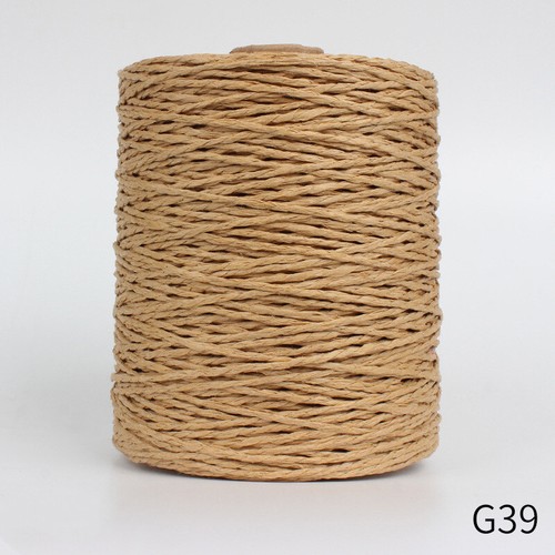 300M Raffia Paper Knitting Yarn Woven Straw Cap Crochet Thread Hand Knit Hat - Picture 15 of 42