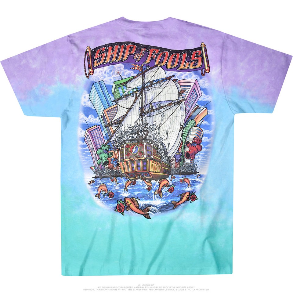 T-shirt GRATEFUL DEAD-SPACE YOUR FACE-2 SD TIE DYE - Foto 6