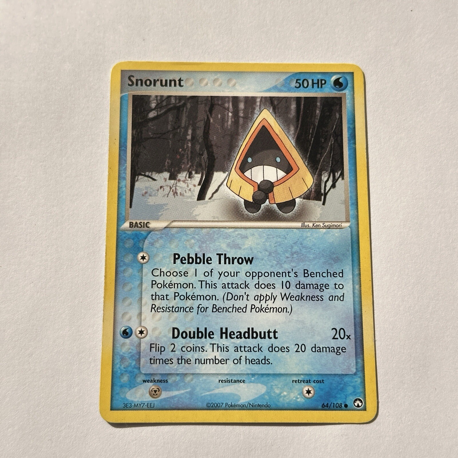 Snorunt 64/108 EX Power Keepers Vintage 2007 Pokemon TCG LP