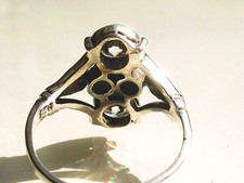 Bague Fantaisie Créateur Style Vintage - Taille 53 - Occasion Avec Traces D'usure