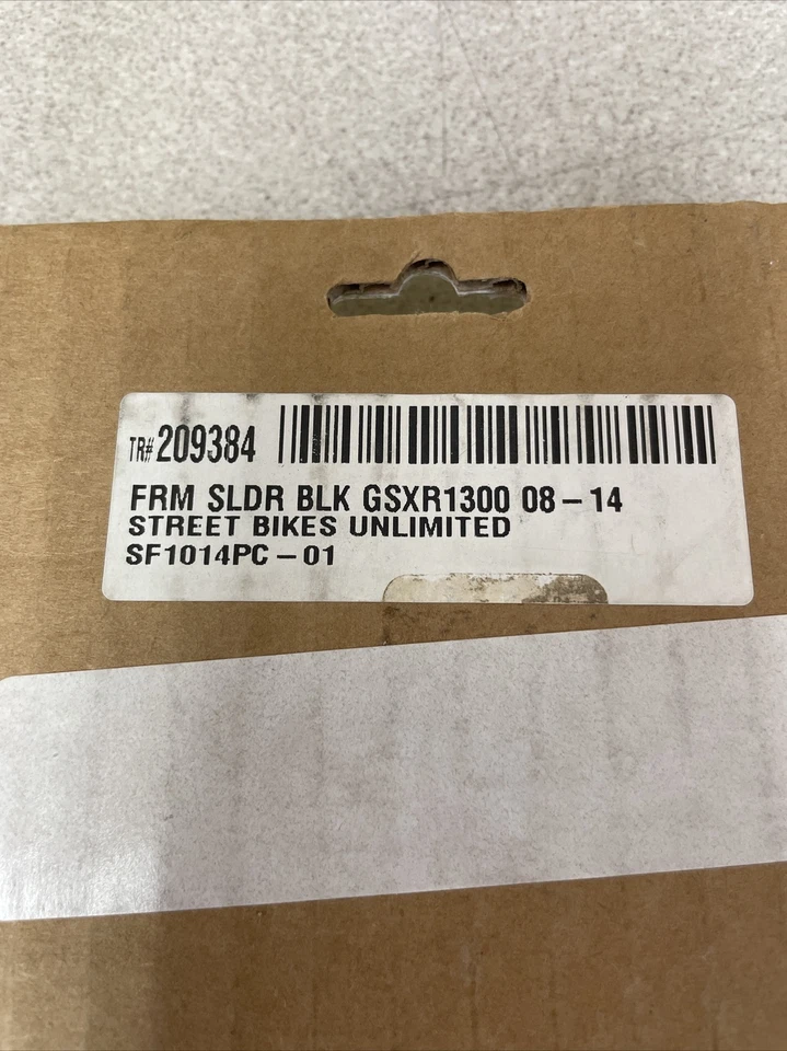 Deslizadores de cuadro ilimitados para bicicletas de calle base negra SF1014PC-01 Foto 4 de 4