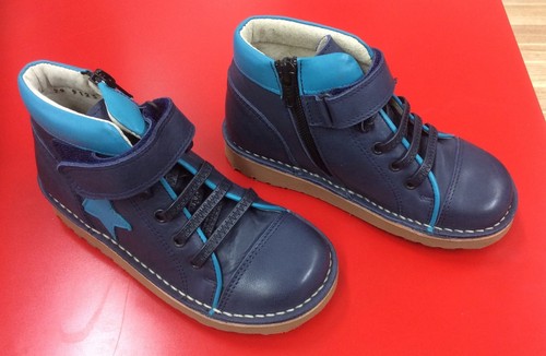 Petasi Boys Boots CITAR Blue with Light Blue Star - Picture 3 of 3