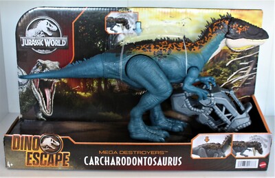 Mattel Jurassic World Dino Escape MEGA DESTROYERS CARCHARODONTOSAURUS