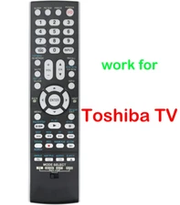 Replace Remote Control for TOSHIBA LED LCD TV 37CV510U 40G300U3 32RV530U