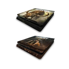 OFFICIAL FAR CRY PRIMAL KEY ART VINYL SKIN DECAL FOR SONY PS4 SLIM CONSOLE