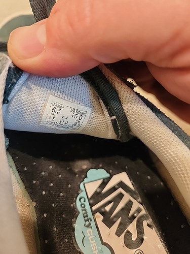 Vans Old Skool Comfy Cush Größe 10 Damen grün Wildleder "Off the Wall" gebraucht - Bild 10 von 10