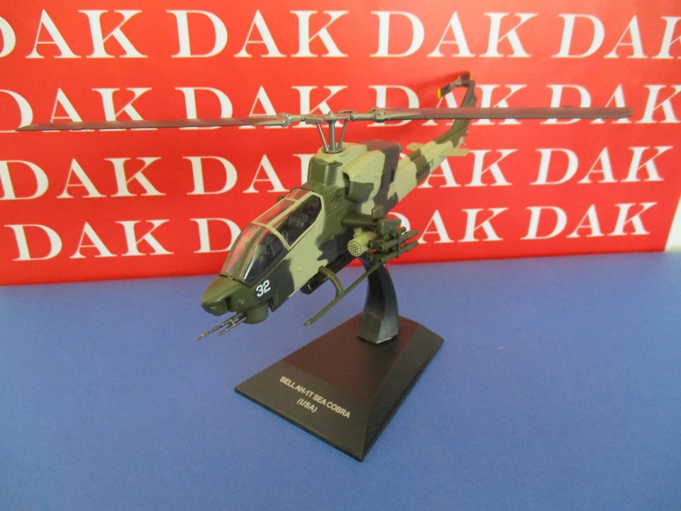 Die cast 1/72 Modellino Elicottero Helicopter Bell AH-1T Sea Cobra USA - Immagine 2 di 4