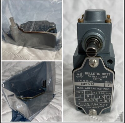 ALLEN BRADLEY 802T-A1 SER 2 OILTIGHT LIMIT SWITCH - NEW Bag Sealed