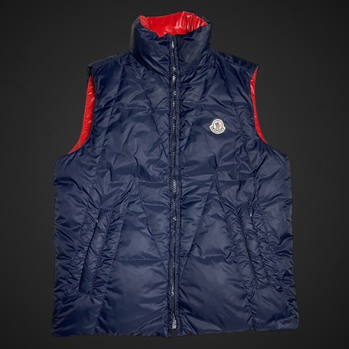 Moncler Vintage Men Reversible Multicolour VEST Size 3 M - Picture 6 of 19