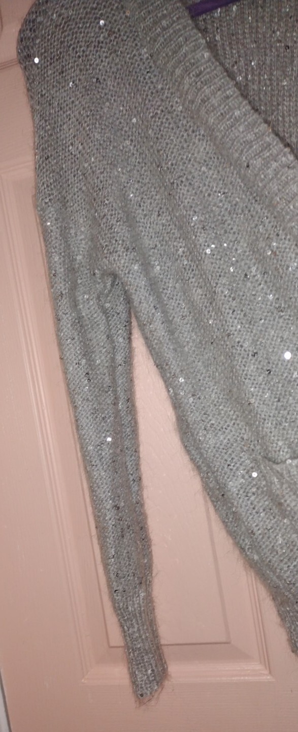 Express Gray Large Acrylic - Polyester - Wool  - … - image 5