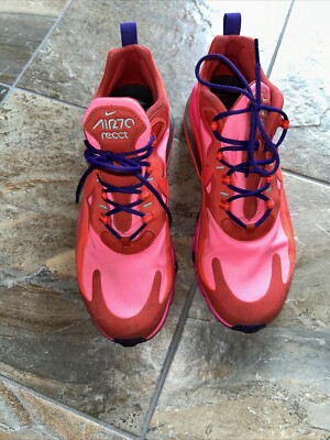 Nike React Air 70 Mystic Red Pink Blast Running Shoe Men's