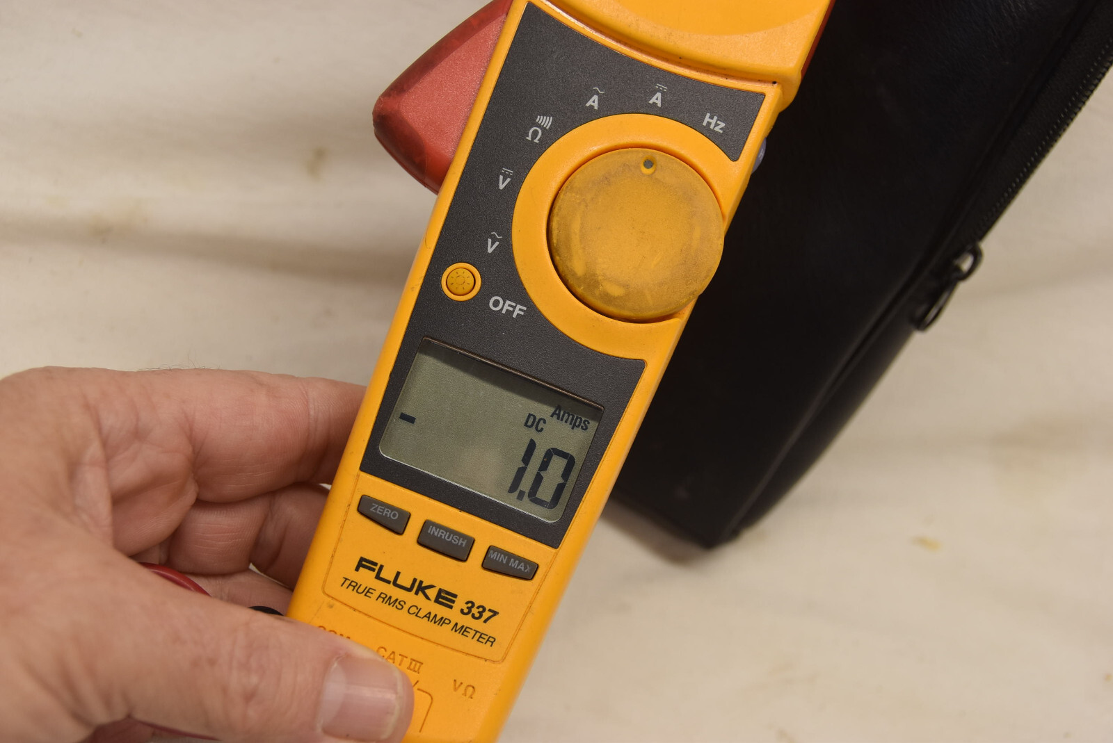 Fluke 337 True RMS AC/DC Electrical Clamp Meter with leads eBay