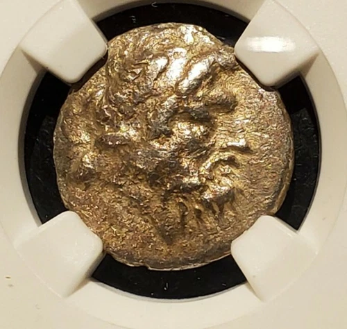 NGC AUTHENTICATED Crete Gortyna AR drachm .Early 1st century bce RARE.Detailed