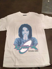 Bjork 90s Post Tour Shirt, Bjork Cotton White Unisex T-shirt S-5XL FF15