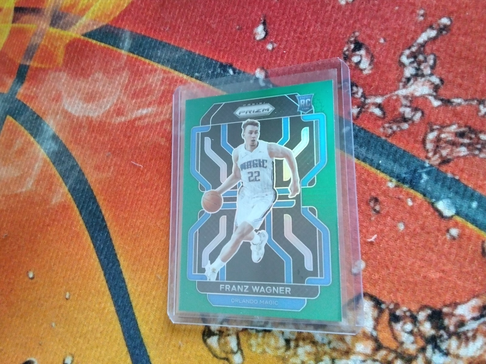 2021-22 Panini Prizm - Franz Wagner #310 Green Prizm (RC)