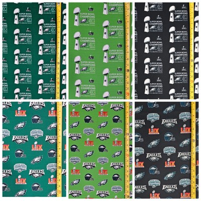 SUP3RB0WL LXI  EAGLES (HALF-YARD OR 1-YARD & DESIGN SELECTION)