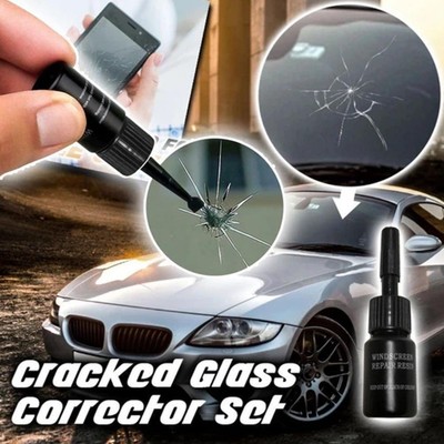 Repair Glass Windshield Kit Window Crack Car DIY Tool Windscreen Cracked DE