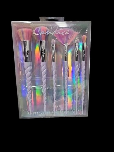 Candice Unicorn Brush Set – 6 PCS - Iridescent Color - Picture 3 of 4