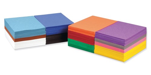 Prang Formerly SunWorks Construction Paper Sampler 12 Assorted Colors 9" x 12...