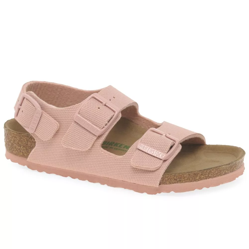 Birkenstock Milano Rivet Logo Girls Sandals