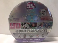 Mini Brands Exclusive Disney 100 Platinum Collectors Case Zuru 5 Minis