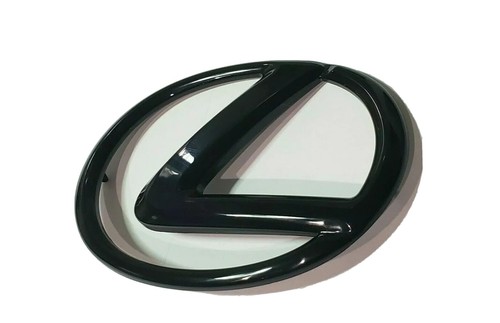 21 FITS LEXUS IS300 PEARL BLACK EMBLEM W ALIGN PINS REAR TRUNK 2021 - Picture 2 of 2