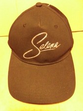 Tejano Selena Quintanilla Black Cap y Los Dinos Glittery Logo