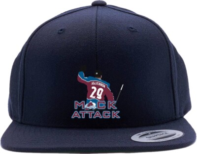 Nathan MacKinnon Colorado Avalanche Mack Attack Snapback Hat