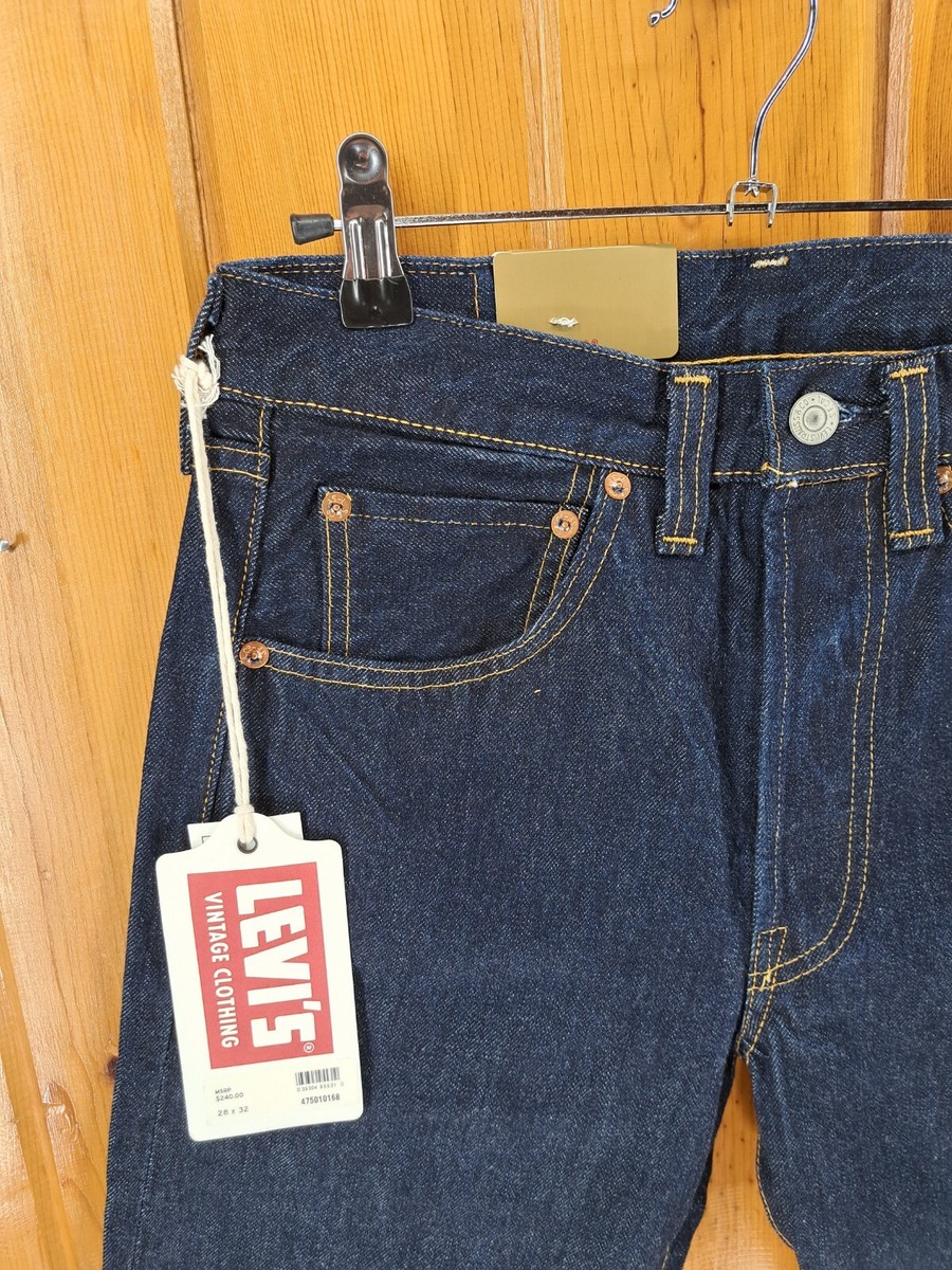Levis Vintage Clothing 28x32 LVC 1947 501 Original Fit