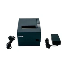 EPSON TM-T88IV THERMAL PRINTER ETHERNET INTERFACE W/POWER SUPPLY INCLD *WARRANTY