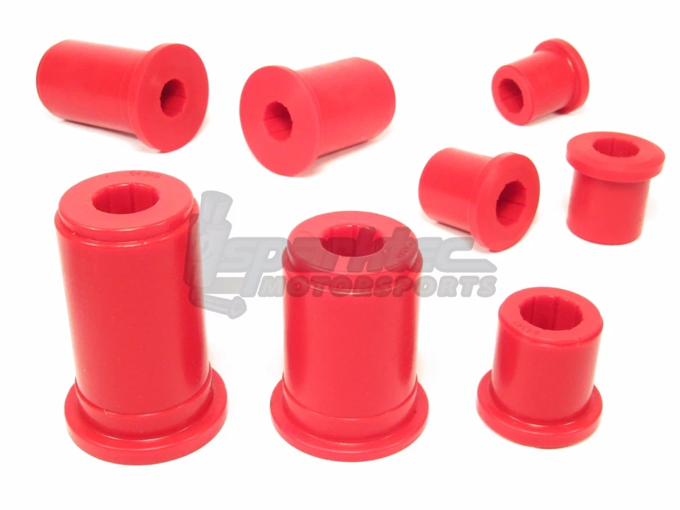 Bujes de brazo de control delantero Prothane rojo Silverado Suburban Sierra Tahoe Escalade Foto 3 de 4