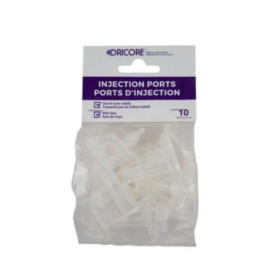Concrete Crack Repair Injection Ports Kit Foundation Wall Floor Filler 10-Pack