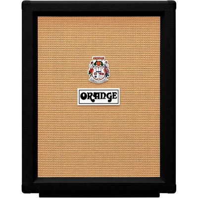 Orange Amplifiers PPC212-V Vertical 2x12 Guitar Speaker Cabinet Black