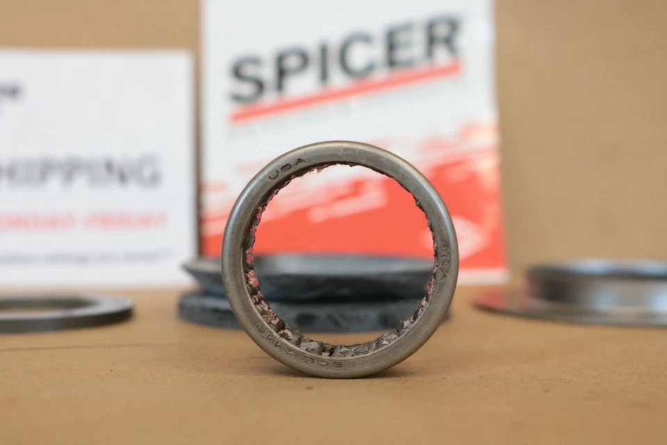 Ford F100 F150 F250 Bronco 1973-1992 4x4 eje exterior husillo cojinete sello kit Foto 3 de 4