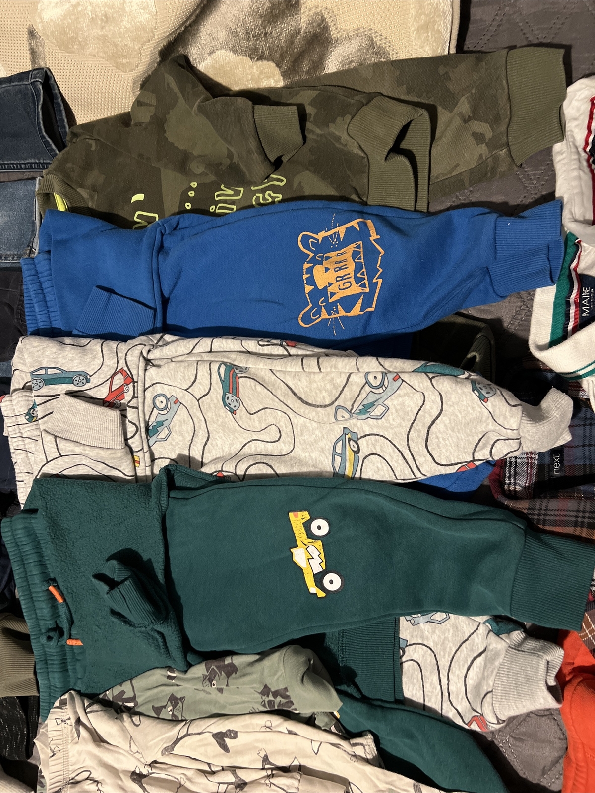 Hugh bundle of boys clothes age 23, Total Of 53 Items Including Next