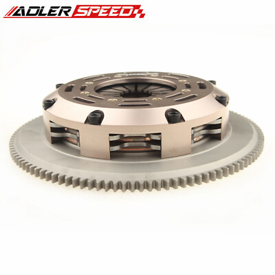 Sprung Clutch Twin Disc Kit & Flywheel Standard For 08-14 Mitsubishi Evo X 4B11T