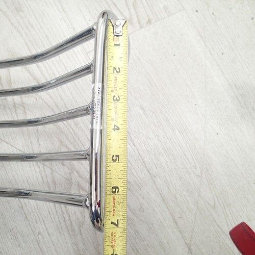 Harley-Davidson USED 06-15FXST Luggage Rack Chrome Bobtail Fender 60161-06 - Picture 4 of 9