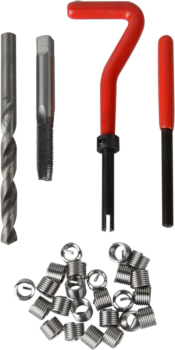131-Piece Metric Helicoil Thread Repair Kit |131Pc Thread Repair Kit