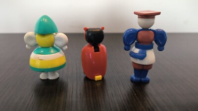 Vintage Rare Puzzle Poupée Miniature URSS - Plastique - Ancien Jouet Soviétique