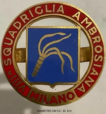 MILAN VIIIa SQUADRIGLIA AMBROSIANA DIST CITIZENS OF ORDER PRIVATE SECURITY