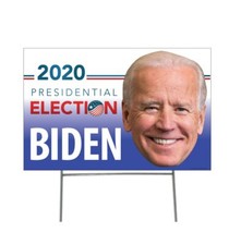 Joe Biden Yard Sign 2020 Prsidential Election 1 Sided Outside Outdoor President