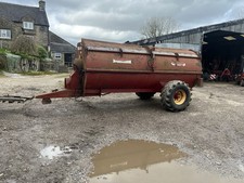 Marshall 10 Cube Rotor Spreader. Tractor Harrows Roller Trailer Seeder Tanker