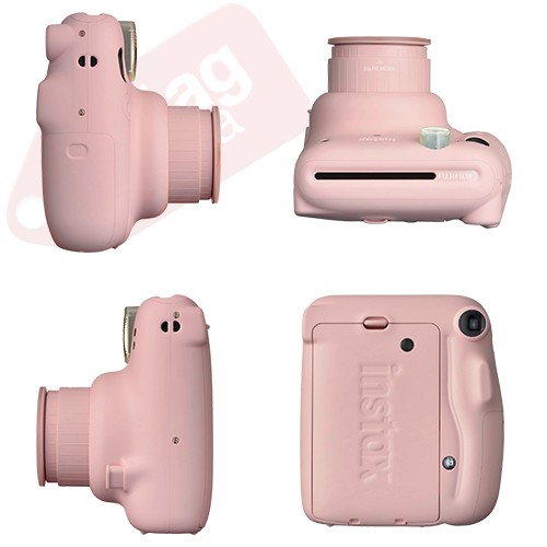 Fujifilm Instax Mini 11 Fuji analoge Sofortbildkamera anthrazitgrau - Bild 3 von 7