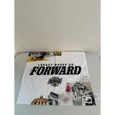Los Angeles Kings Rally Towel AA Mills Legacy Moves Us Forward NHL Hockey White