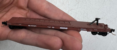 Kadee Micro Trains N Scale NS Norfolk Southern TOFC 157271 Flat Car